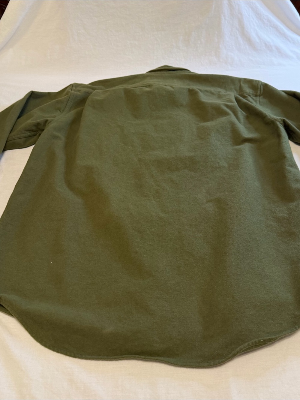 Cabelas Men's Olive Green Button-Up Utility Jacket Size LT Read Description - Picture 15 of 15